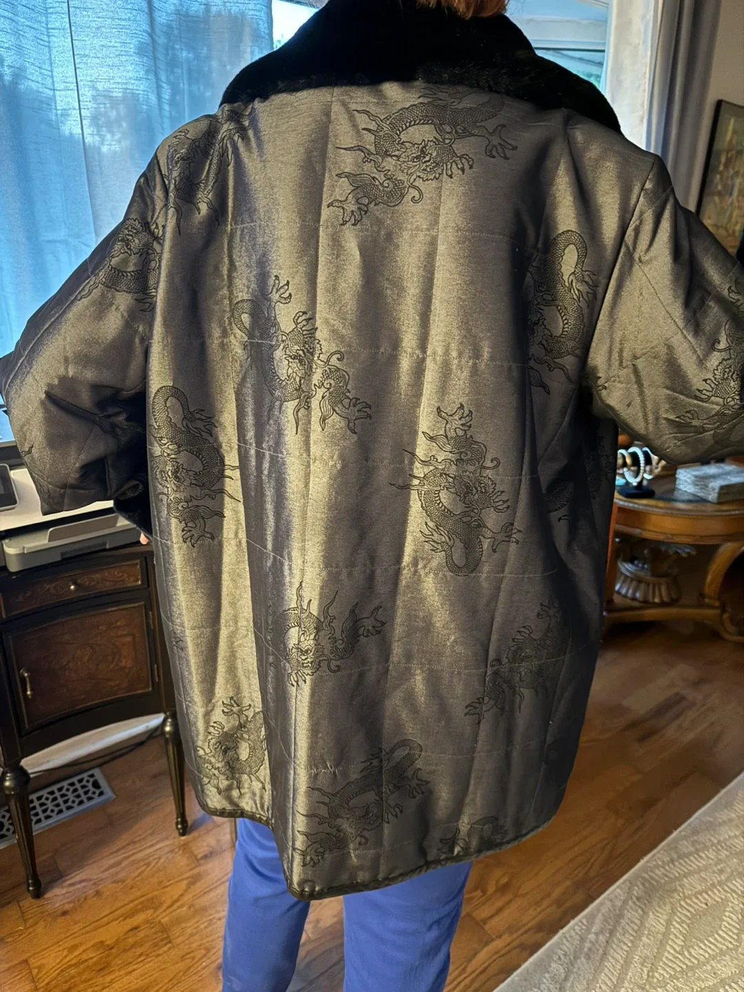 Simon Chang Black Cape - Size 14 image indicator(6)