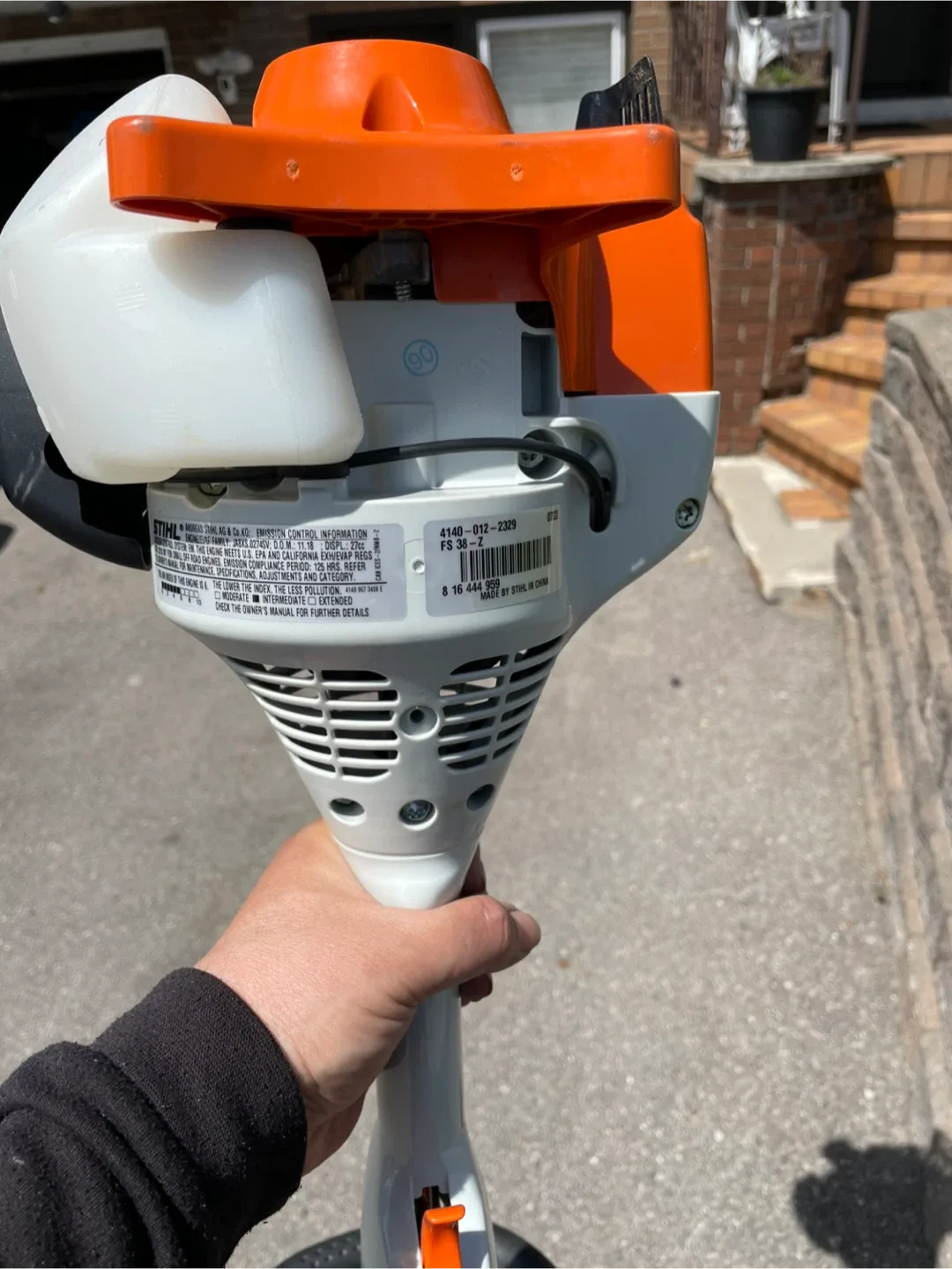 Stihl FS 38 Gas Powered String Trimmer thumbnail