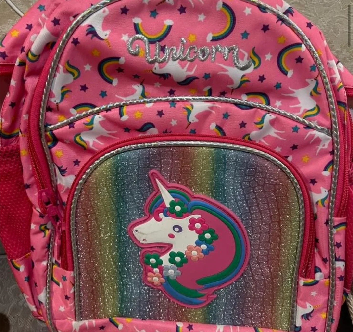 Pink Unicorn Backpack thumbnail
