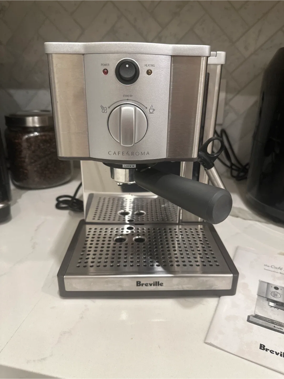 Breville Cafe Roma Espresso Machine ESP8XL image indicator(3)