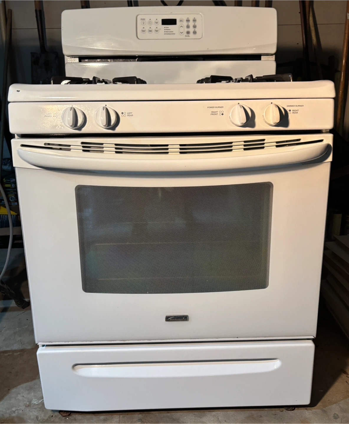 Kenmore Gas Range/Oven - White