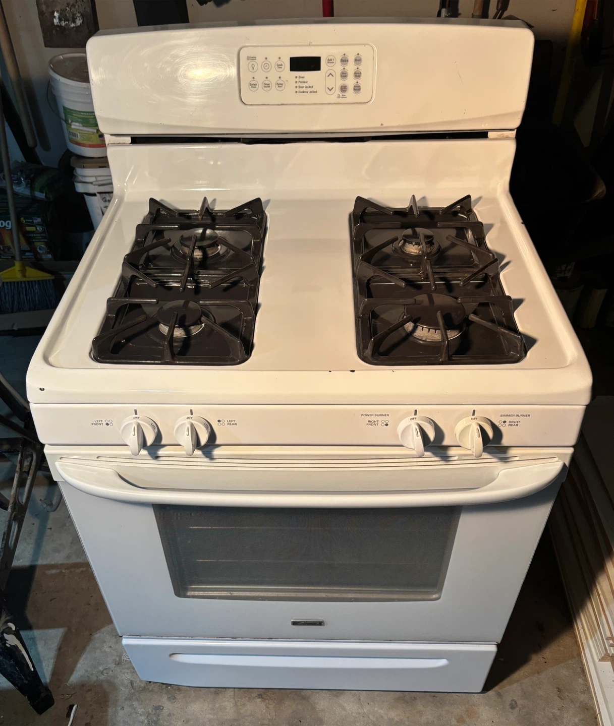 Kenmore Gas Range/Oven - White - photo 2