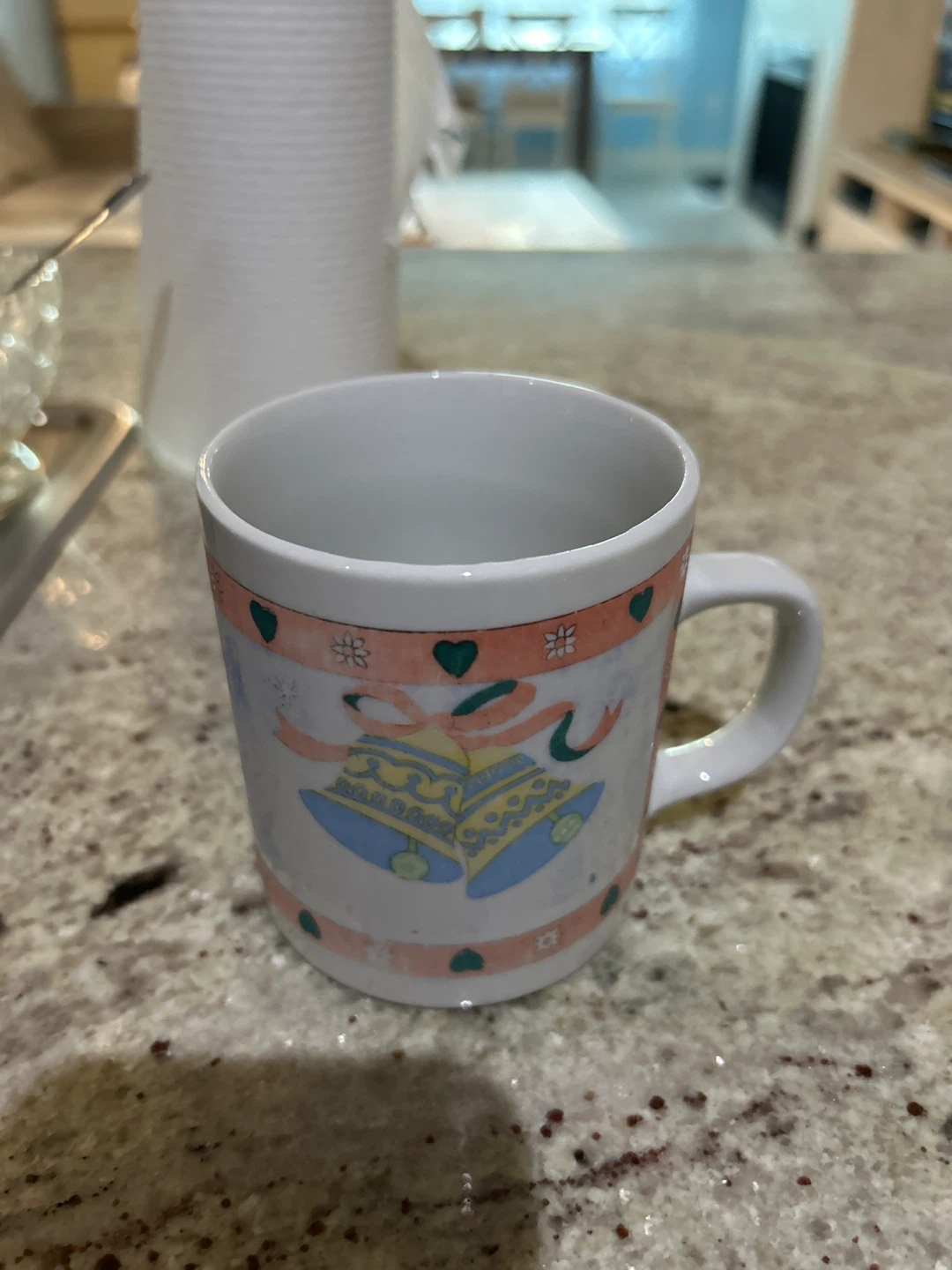 Mixed Mugs - Floral, White, Blue - photo 5