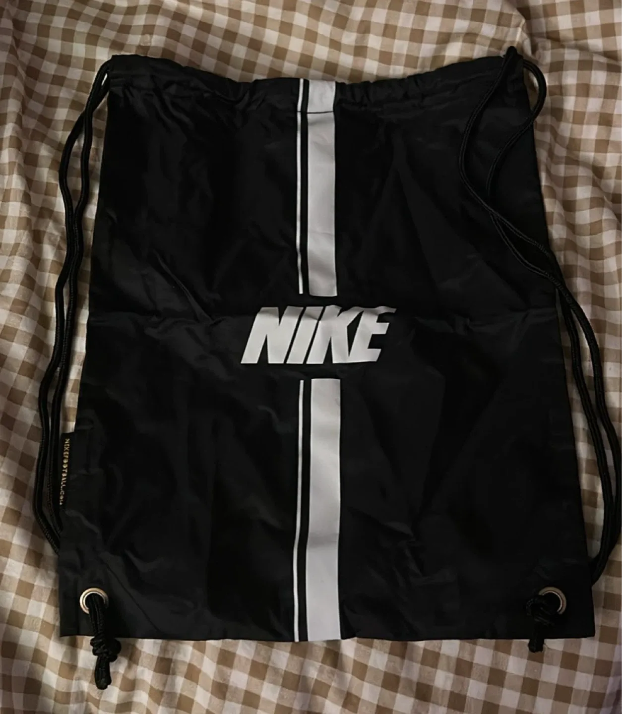 Nike Black Drawstring Bag thumbnail