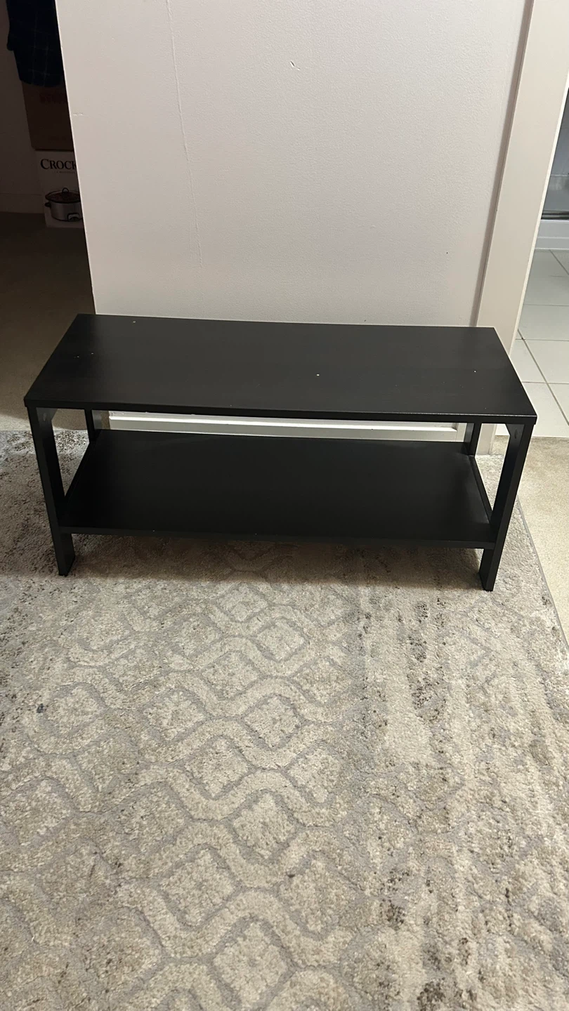 Black TV Stand/Bench