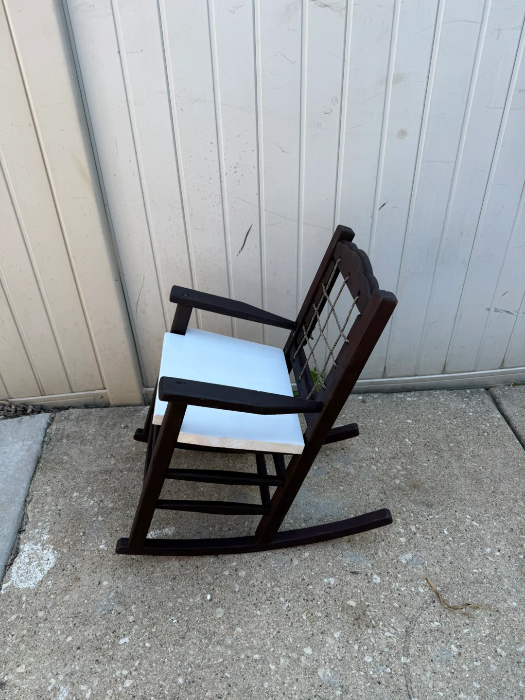 Child's Rocking Chair - Brown & White - photo 3