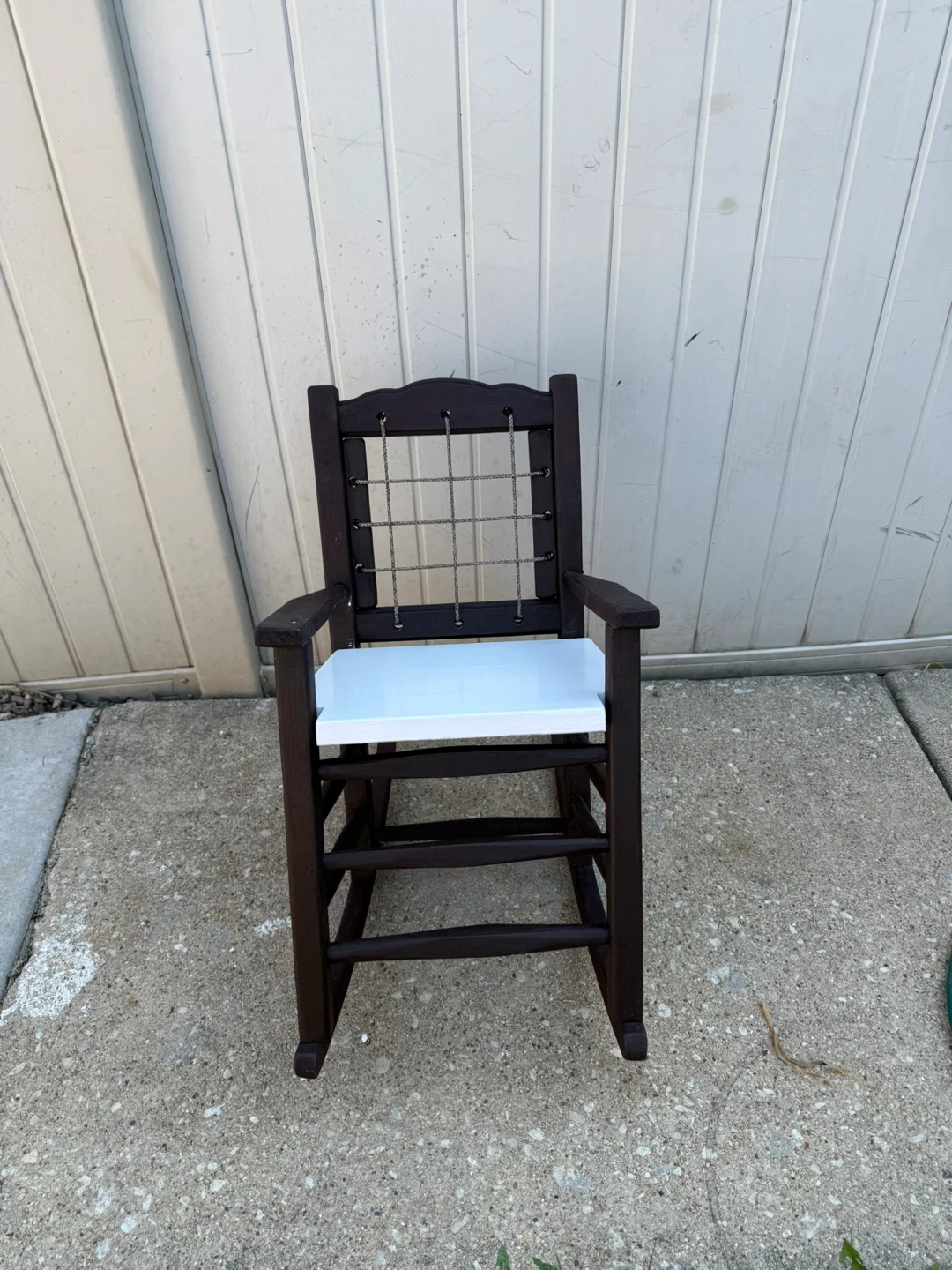 Child's Rocking Chair - Brown & White - photo 5
