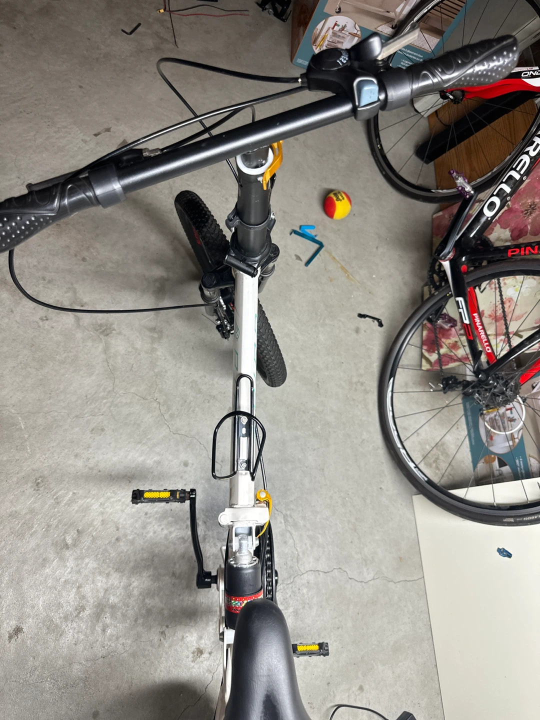 Bird folding Bike - White - photo 2