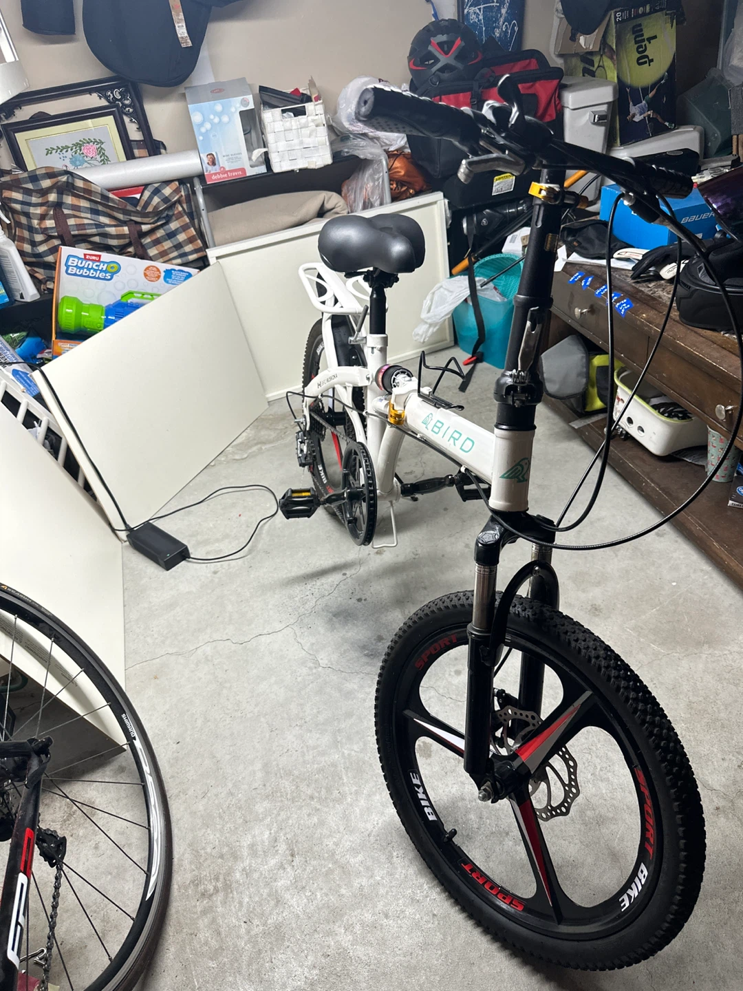 Bird folding Bike - White - photo 3