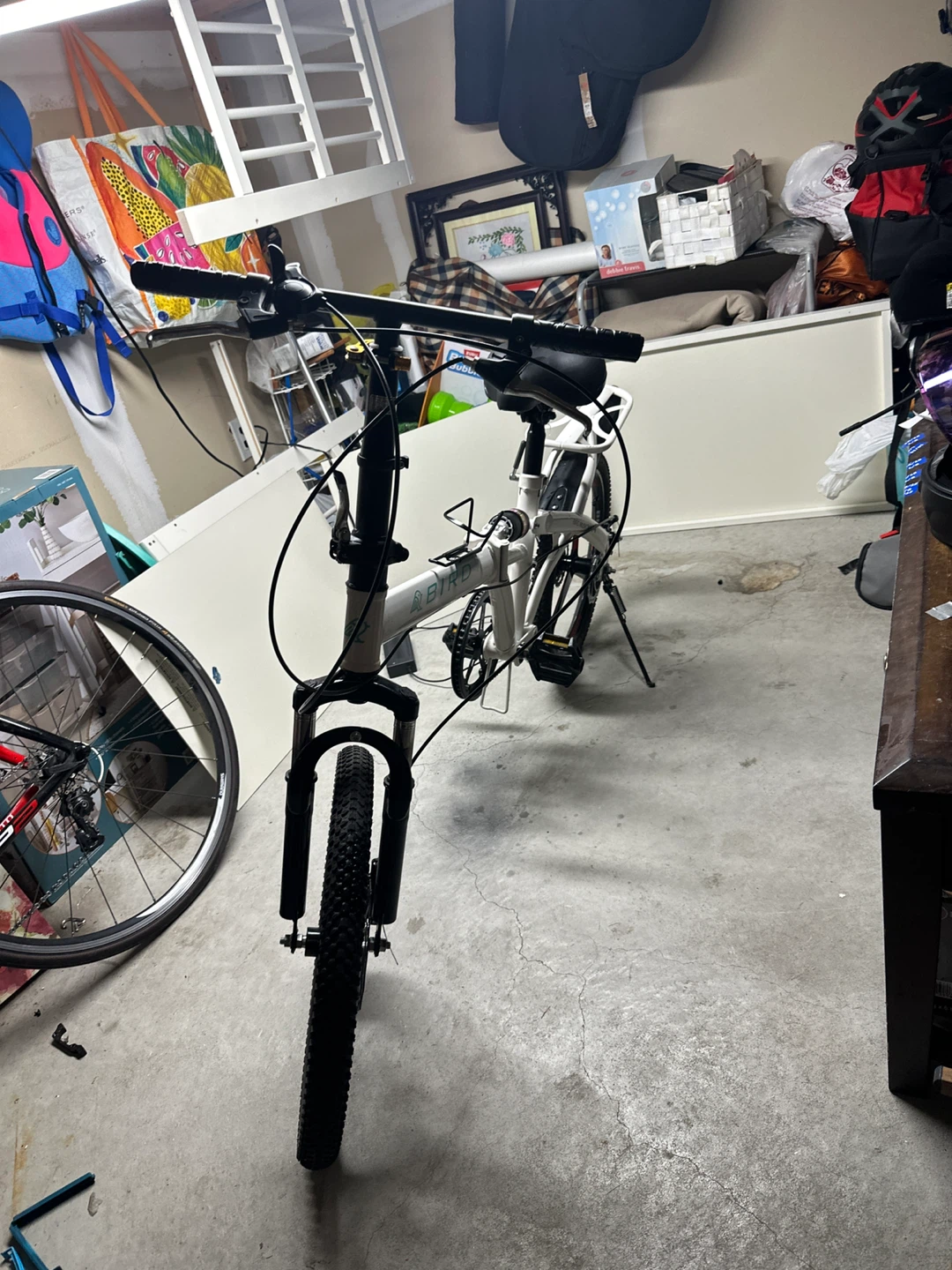 Bird folding Bike - White - photo 4