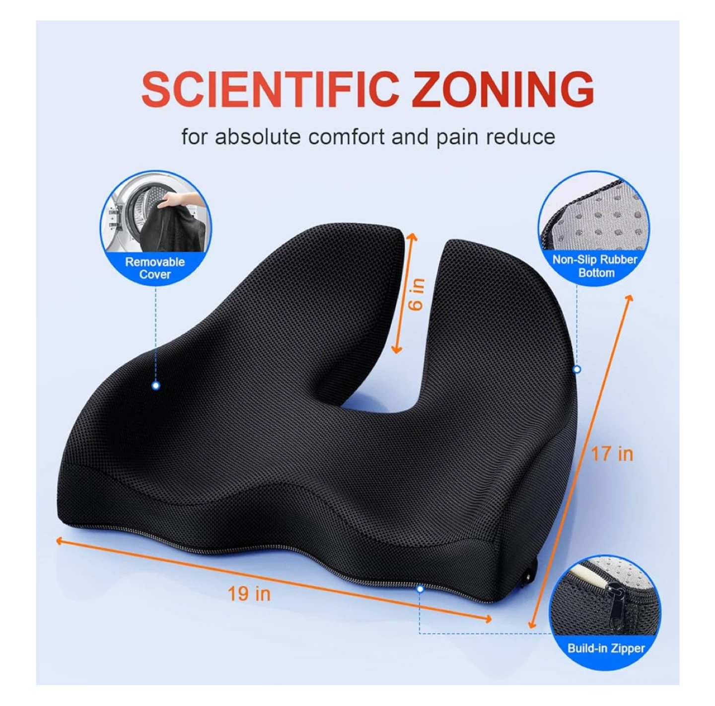 Benazcap Memory Foam Seat Cushion - photo 2