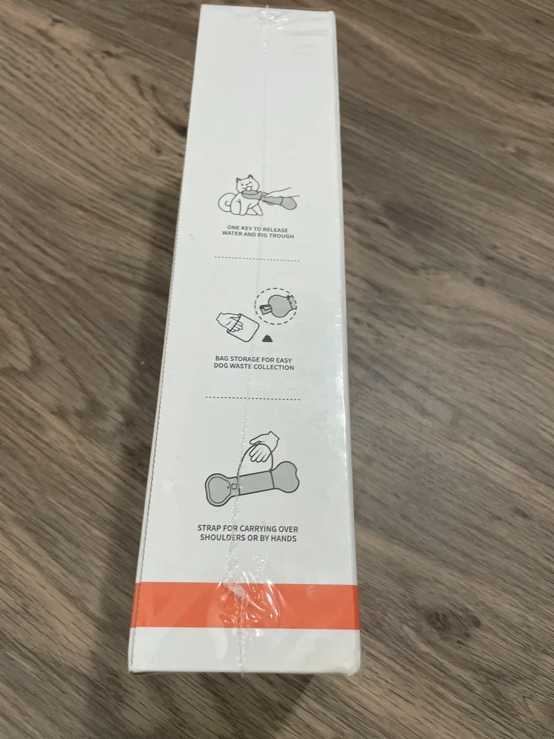 New Portable Dog Water Bottle image indicator(3)