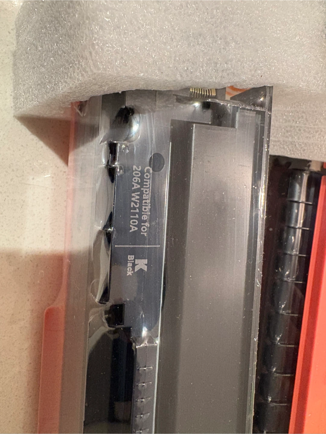HP 206A W2110A Black Toner Cartridge - photo 3