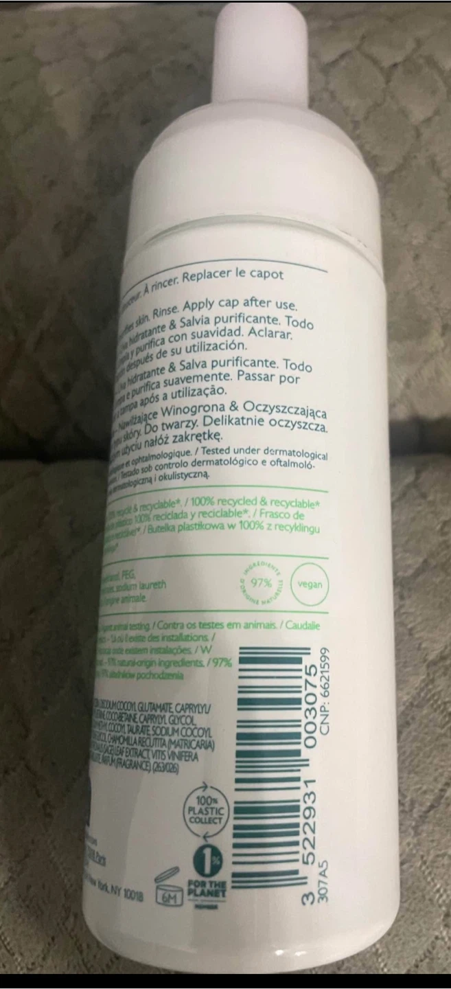 Caudalie Vinoclean Instant Foaming Cleanser - photo 3