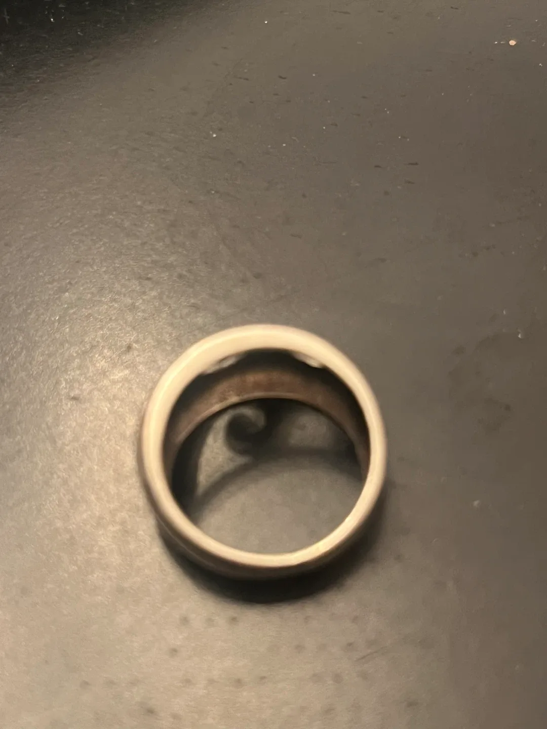 Silver wave ring (stamped 925) image indicator(4)