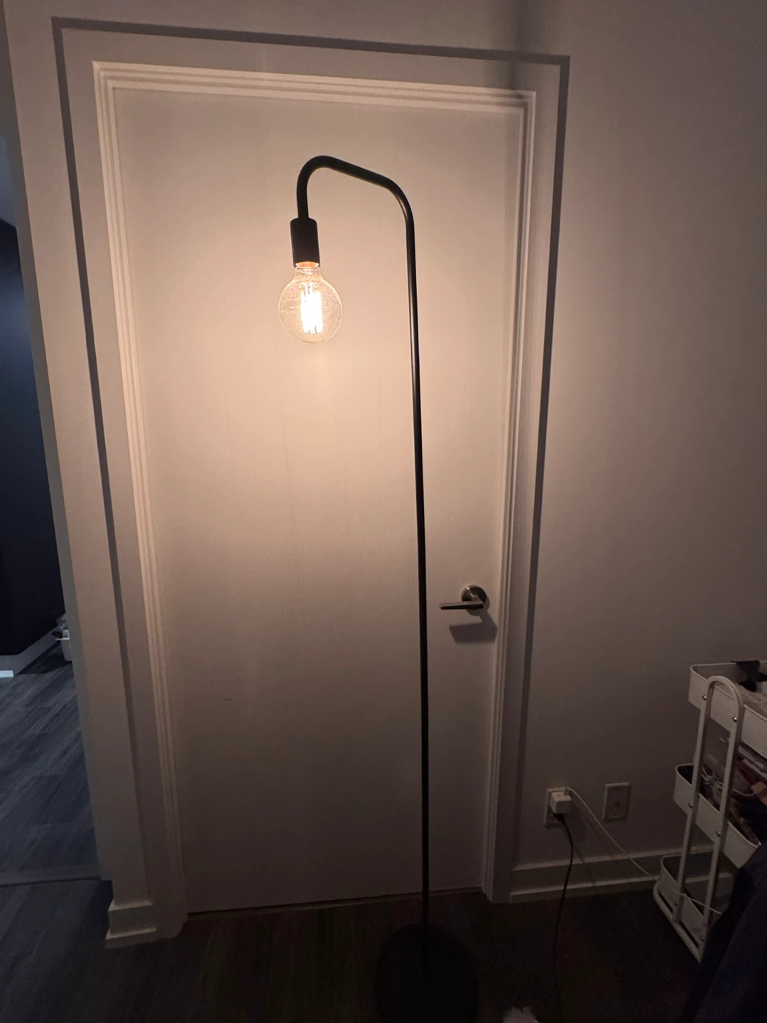 Globe Electric 12937 70" Black Floor Lamp