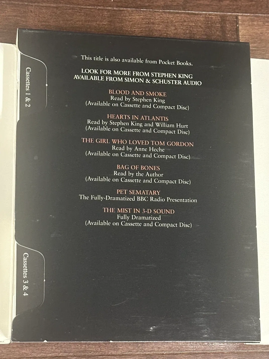 The Green Mile by Stephen King (Audio Cassettes) image indicator(4)