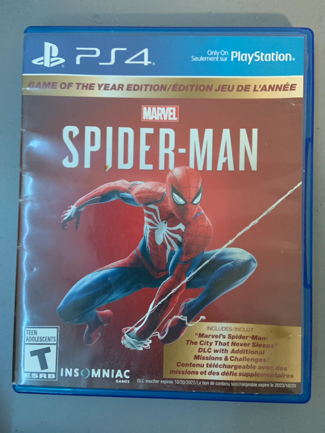 Marvel Spider-Man Game  PS4