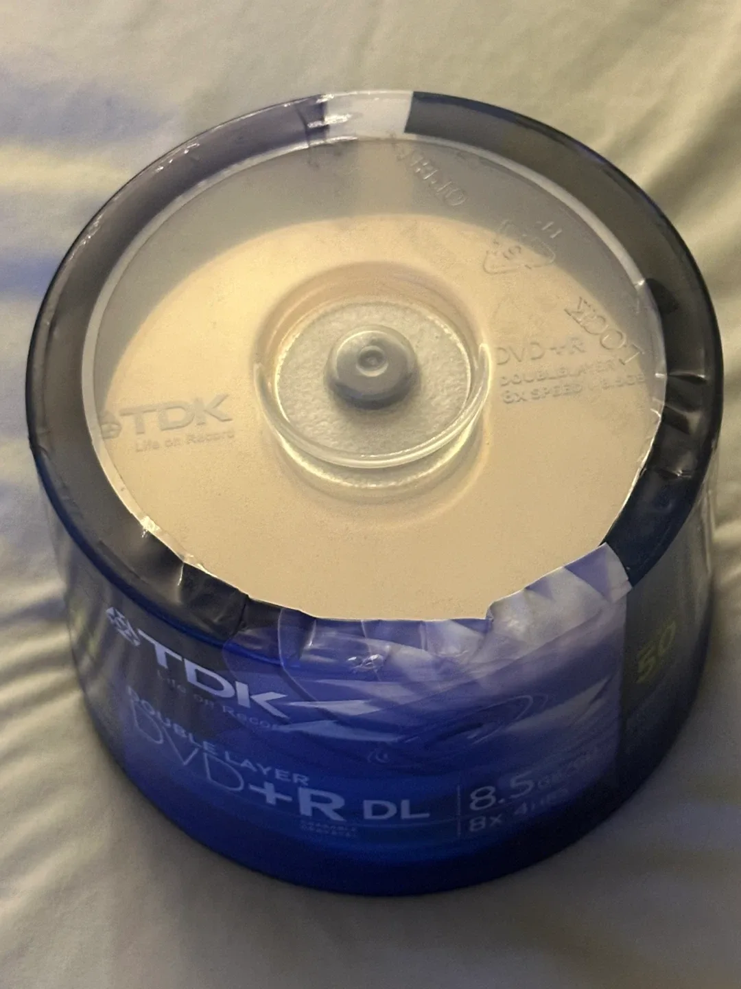 TDK Double Layer DVD+R DL 8.5GB 50 Pack image indicator(2)