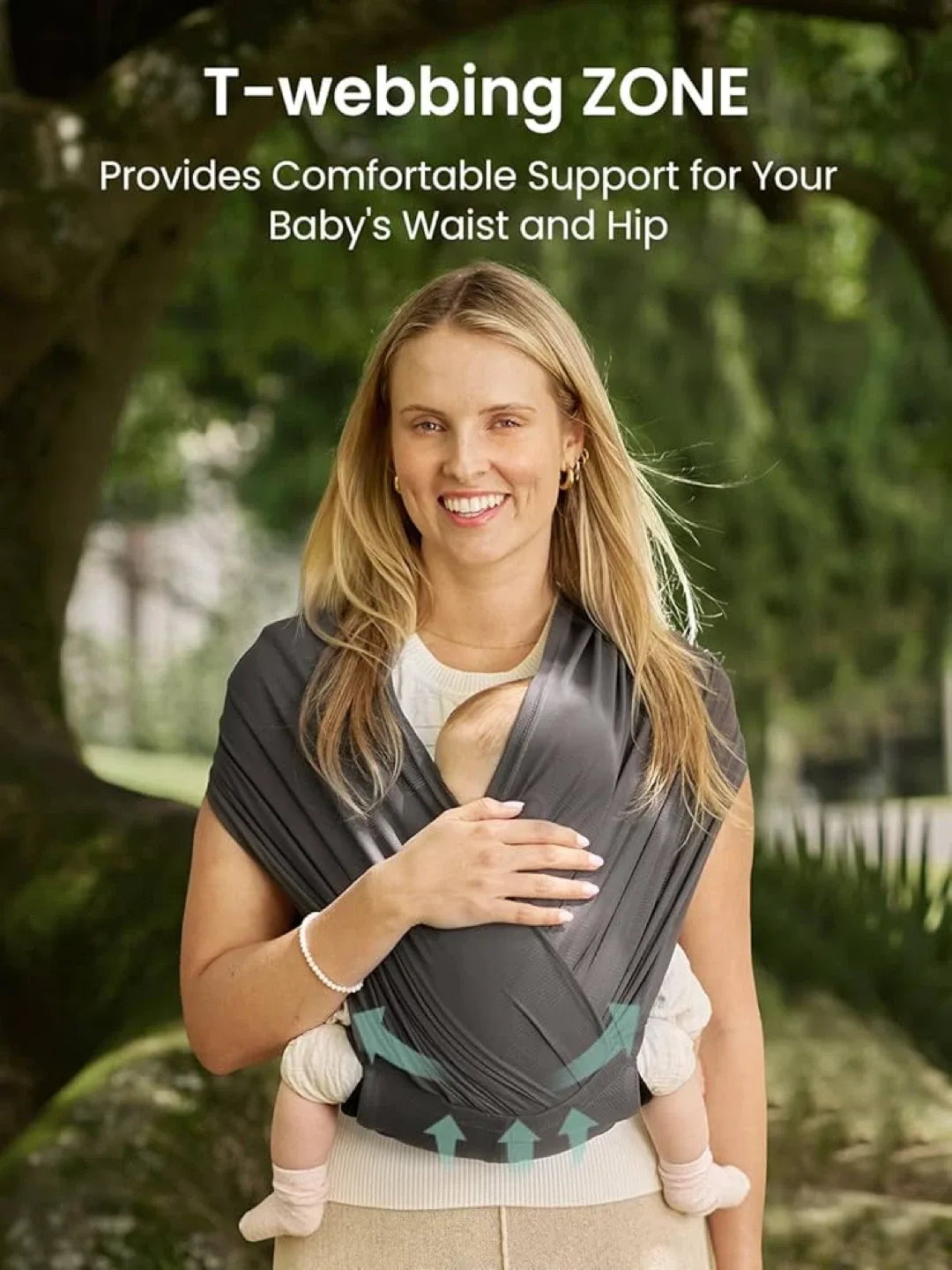 Brand new GROWNSY Comfy-Air Breathable Baby Carrier image indicator(3)