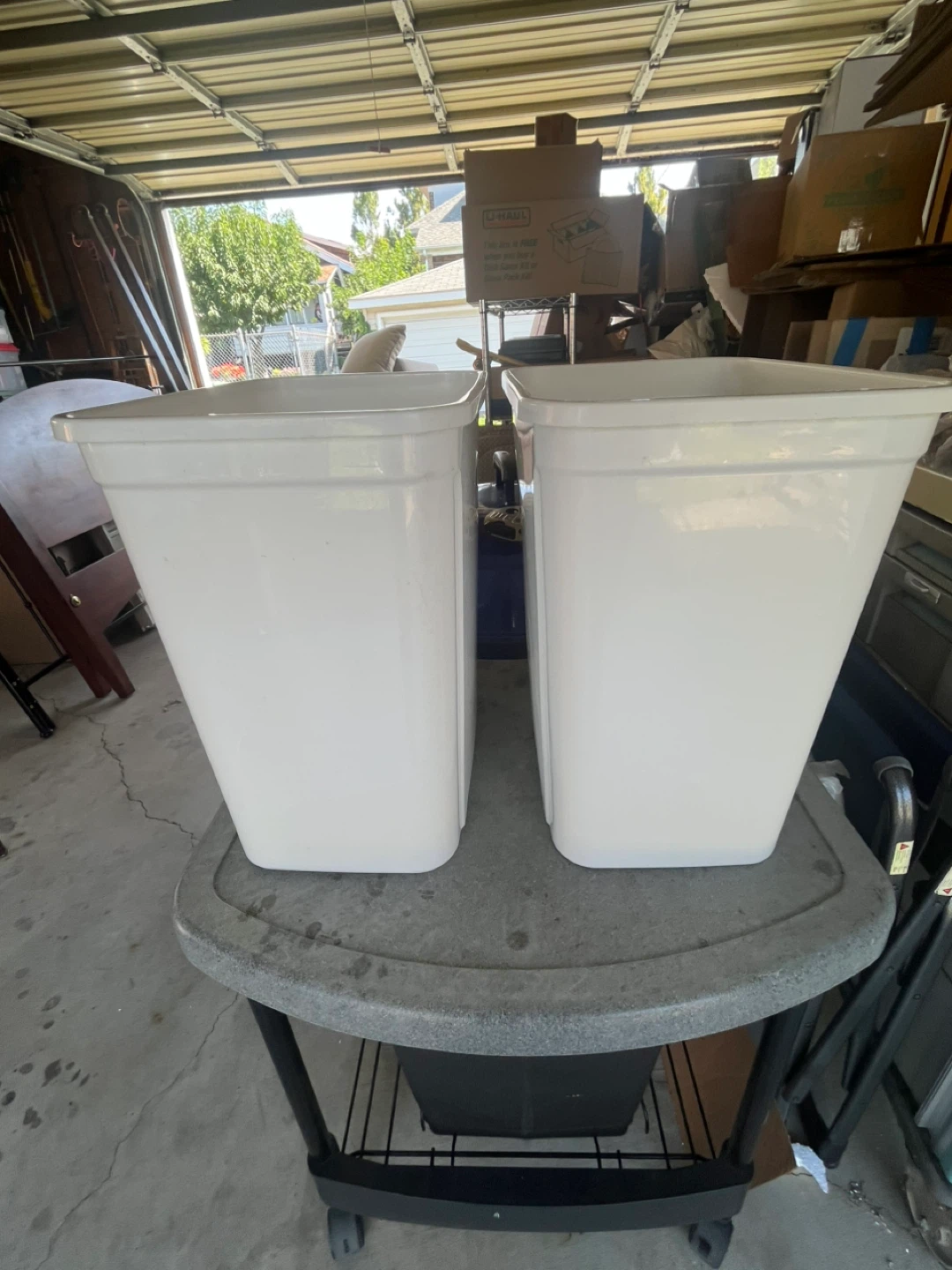Mainstays Top Touch Wastebasket - 7.6 Gallon 🥕 - photo 5