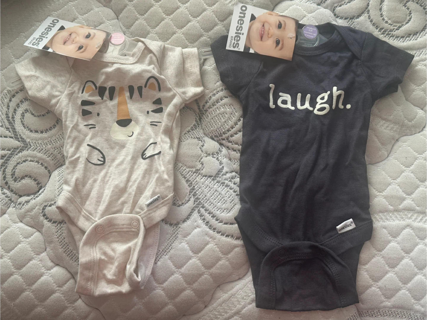 Newborn Onesies Brand Bodysuits $5 for both