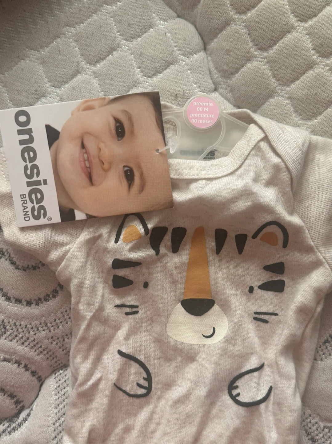 Newborn Onesies Brand Bodysuits $5 for both - photo 3