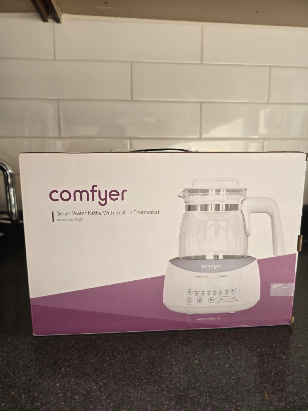 Comfyer Smart Water Kettle with Thermostat - BK01 - photo 3