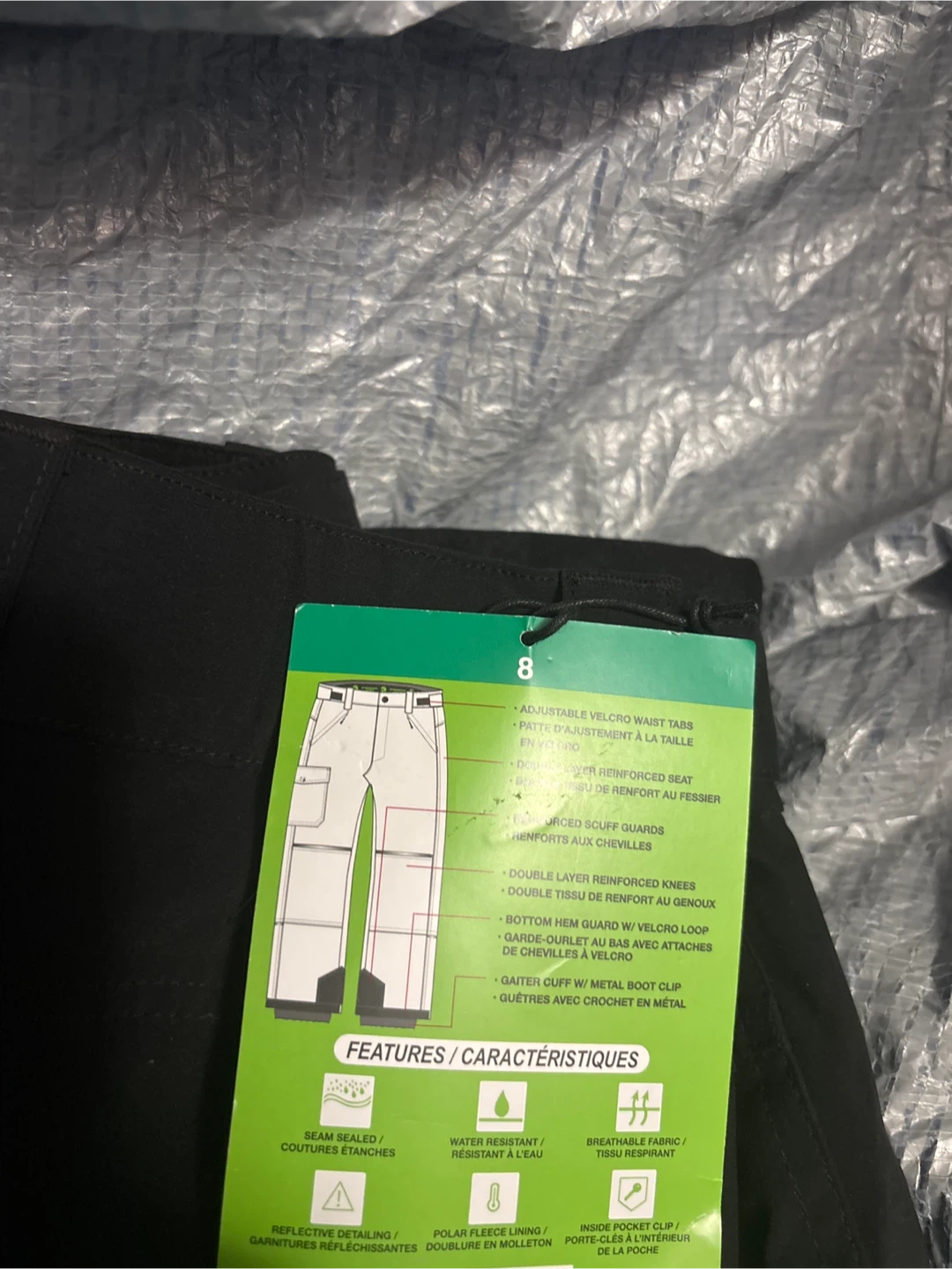 Stormpack Sunice Youth Snowpants - Size 8 - photo 3
