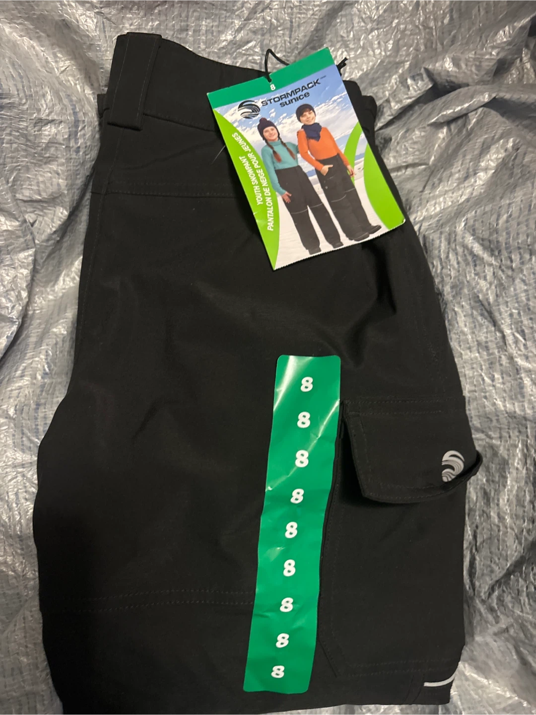 Stormpack Sunice Youth Snowpants - Size 8