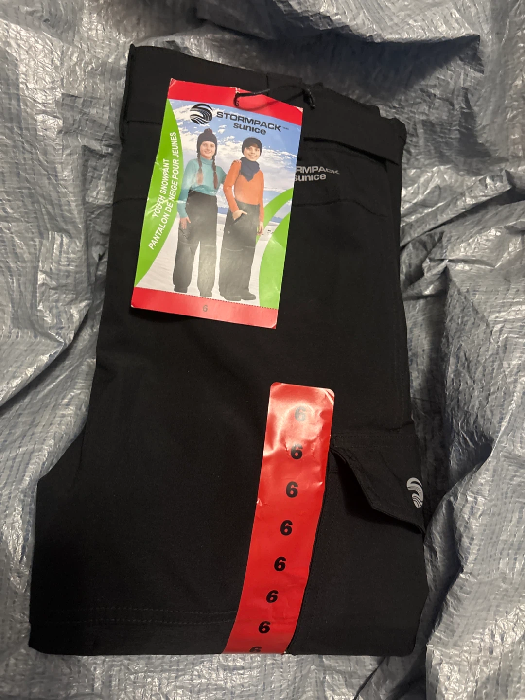 Stormpack Sunice Youth Snowpants - Size 6