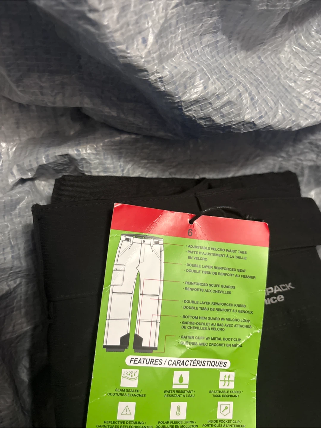 Stormpack Sunice Youth Snowpants - Size 6 - photo 3