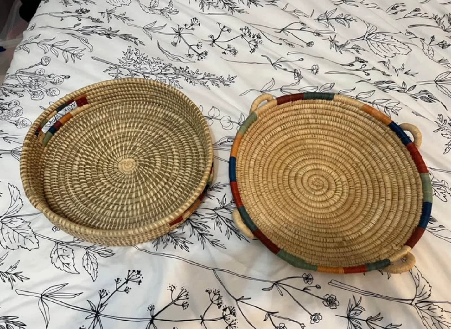 Two Rattan Baskets
