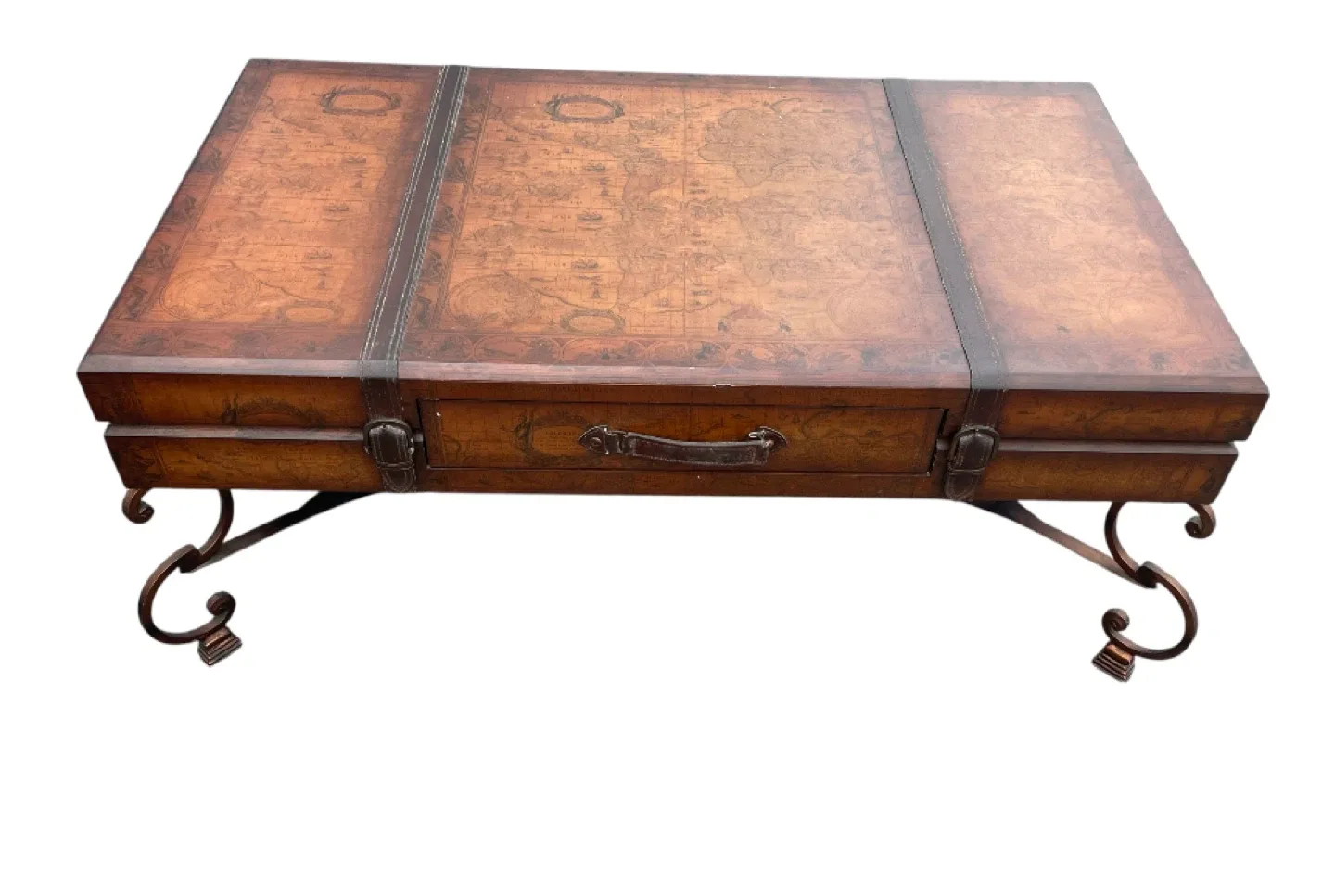 🌎Rare Magnussen “World Map” furniture - Gorgeous! image indicator(3)