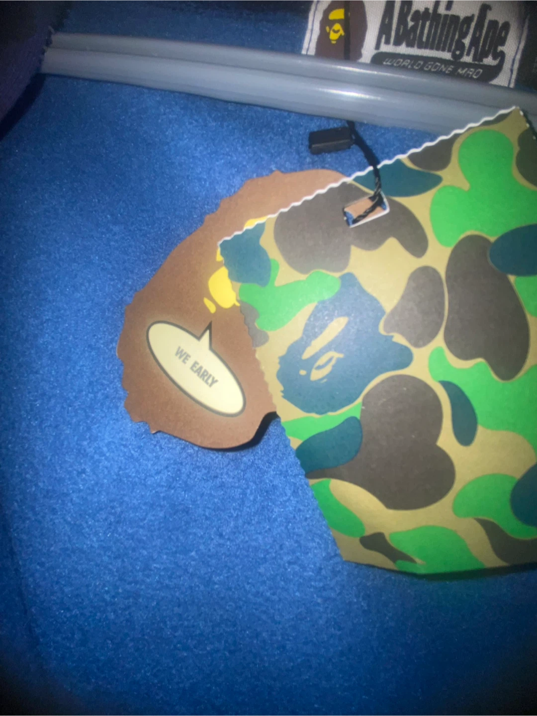 A Bathing Ape (BAPE) Camo Shark Full Zip Hoodie