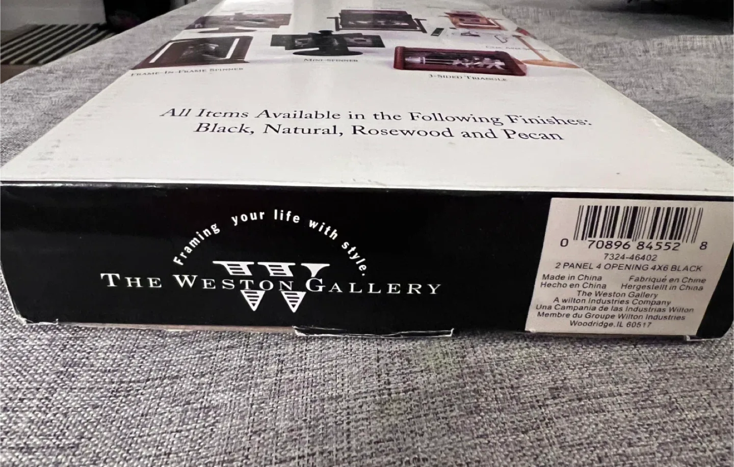 The Weston Gallery 4x6 Picture Frame - Black image indicator(2)