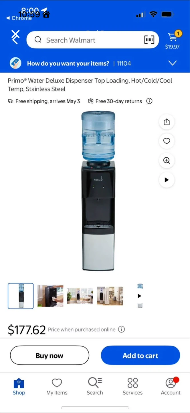 Primo Water Deluxe Dispenser - photo 2