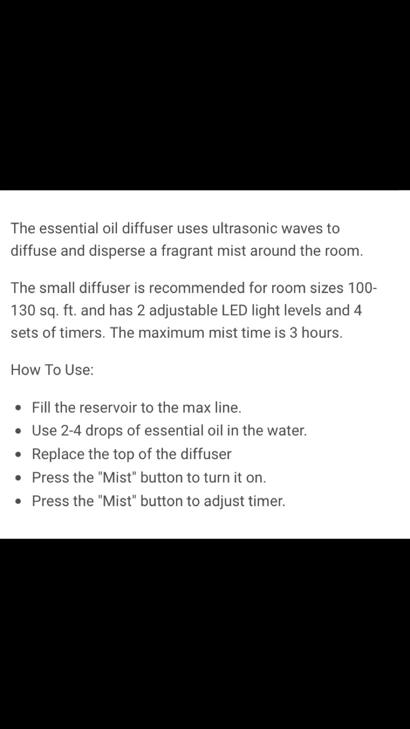 Muji Ultrasonic Diffuser - ✨NEW - Retail $99+tax! image indicator(3)
