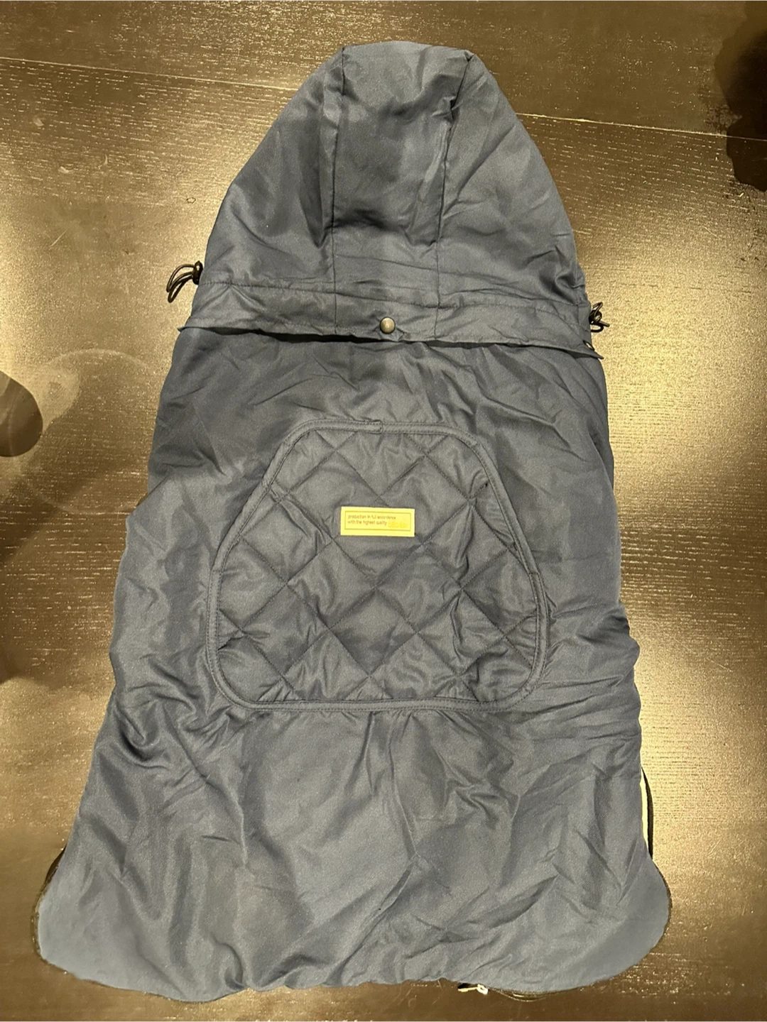 Bebamour Cover for Baby Carrier Universal Hoodie_Blue - Like New