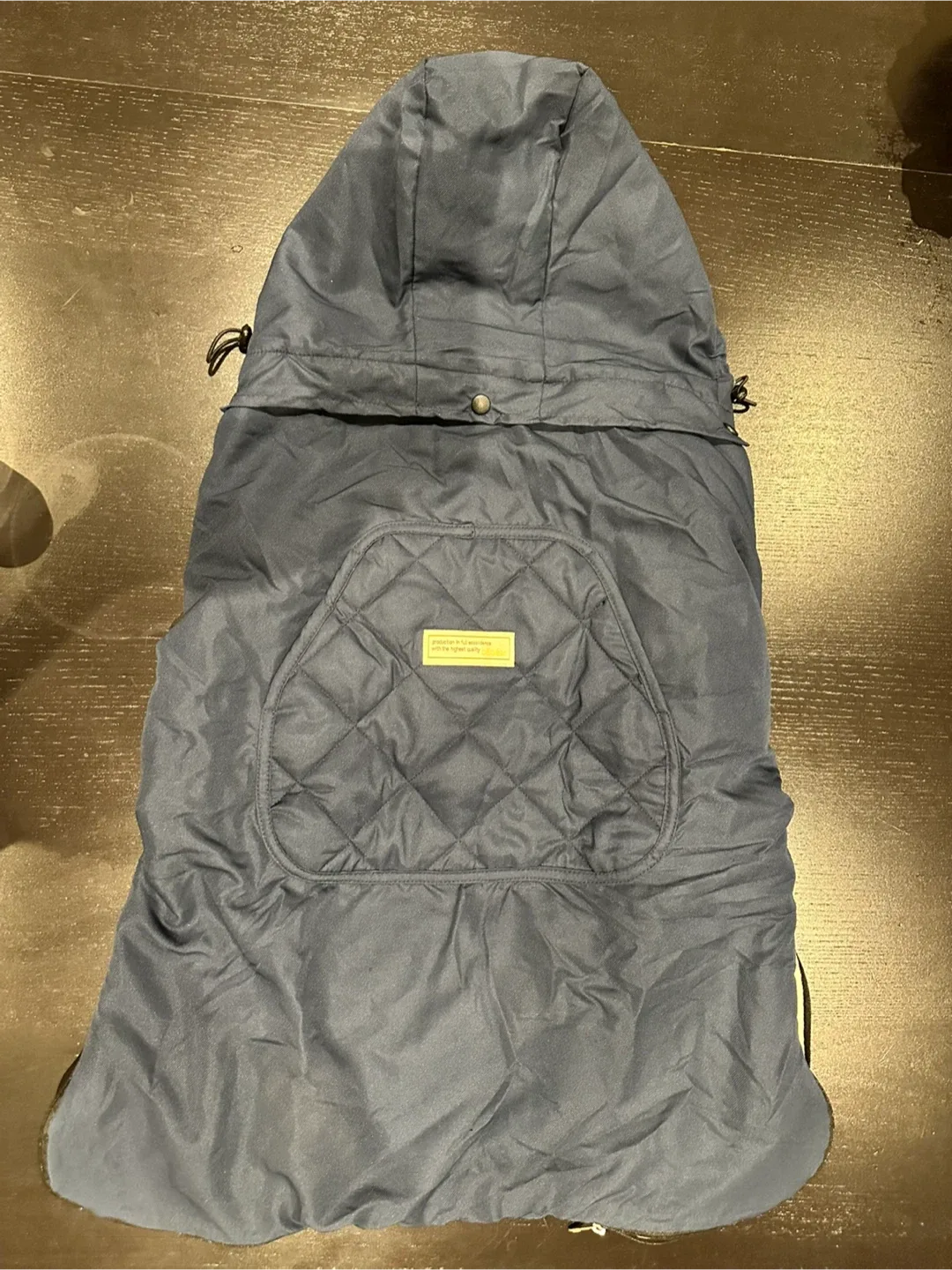 Bebamour Cover for Baby Carrier Universal Hoodie_Blue - Like New thumbnail