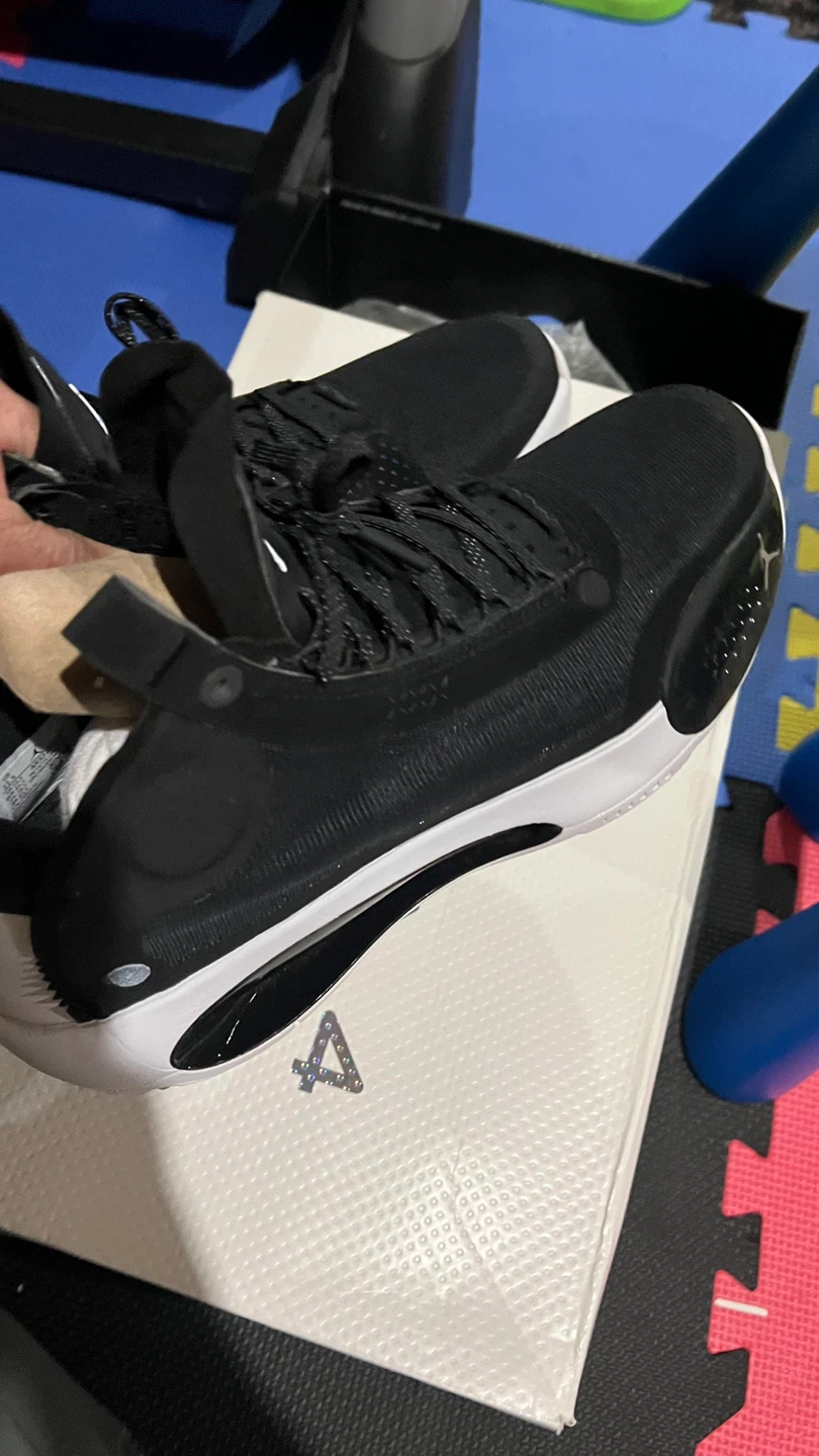 Jordan XXXIV Black/Silver/Black Shoes - photo 2