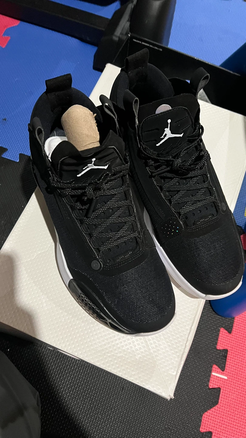 Jordan XXXIV Black/Silver/Black Shoes