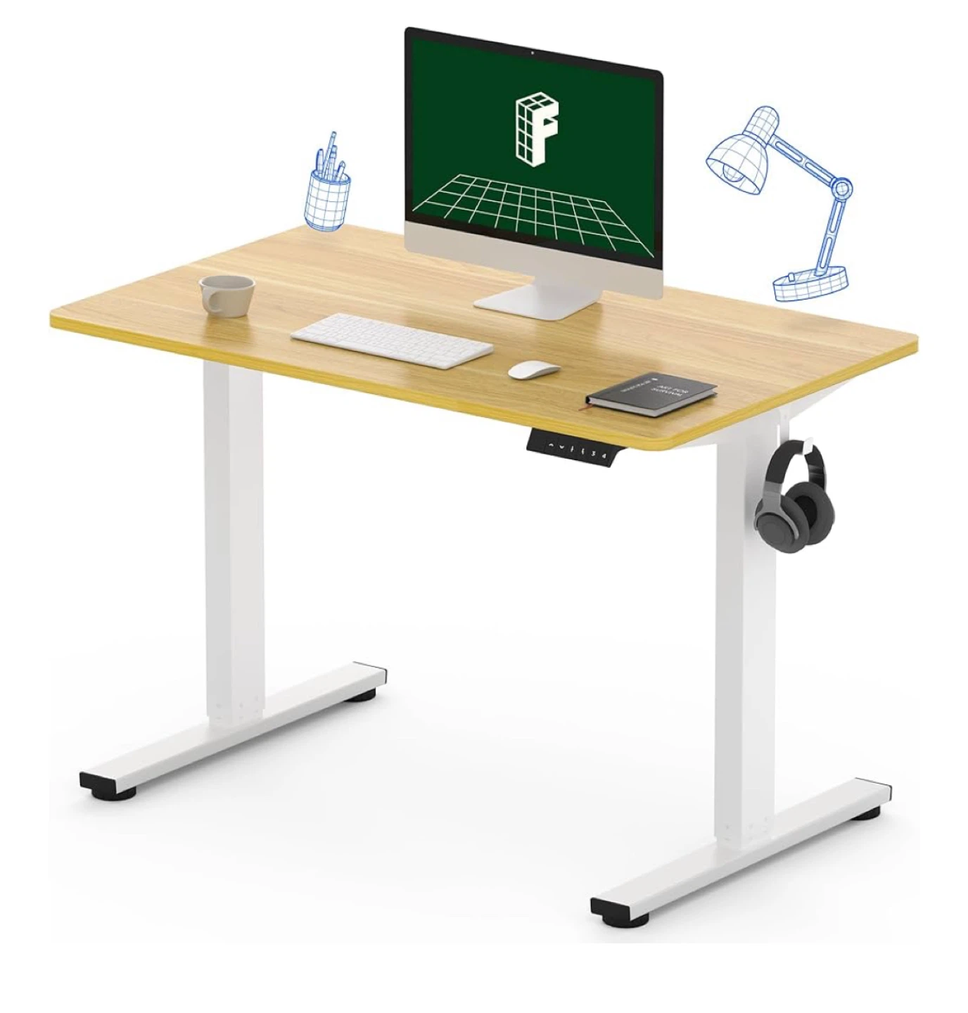 40” x 24” Adjustable Standing Desk
