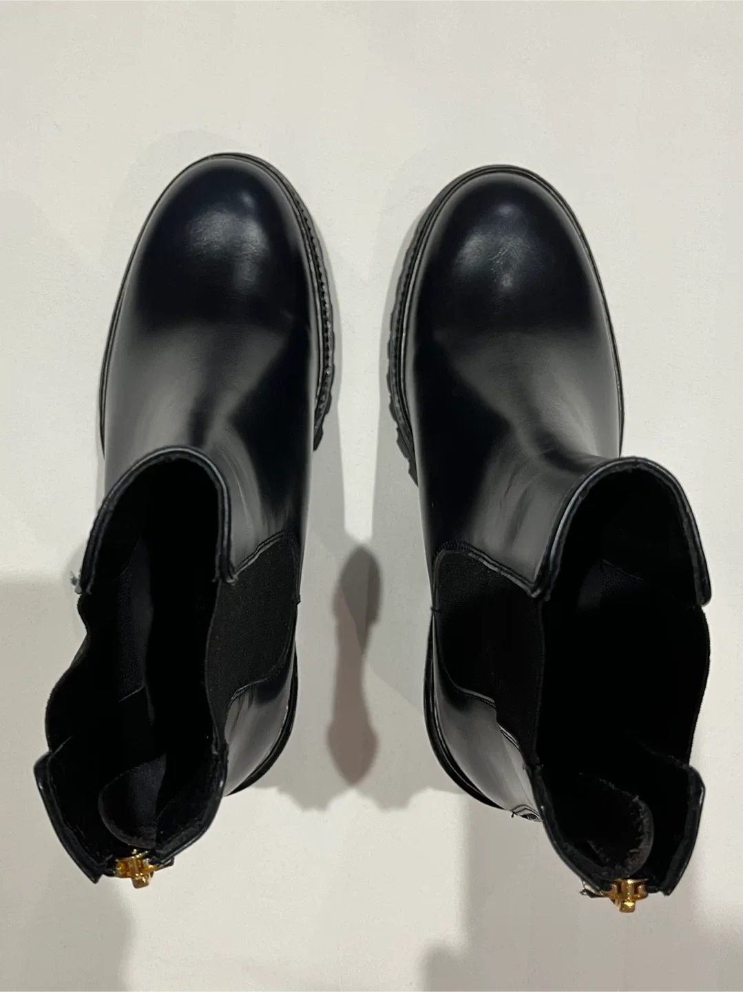 NEW WANT Les Essentiels W37 Navy Ankle Boots image indicator(4)