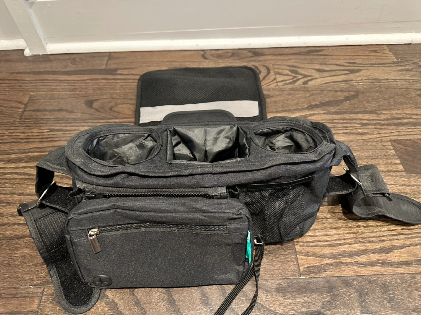 Black Stroller Organizer Bag by Swanoo NEW - photo 4