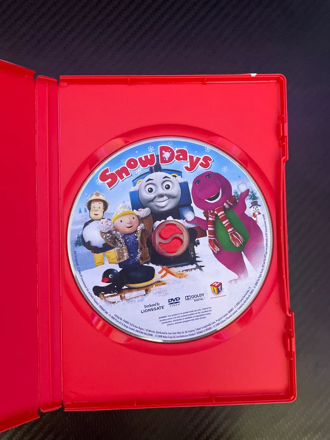 Snow Days DVD - Thomas, Barney, Bob the Builder image indicator(3)