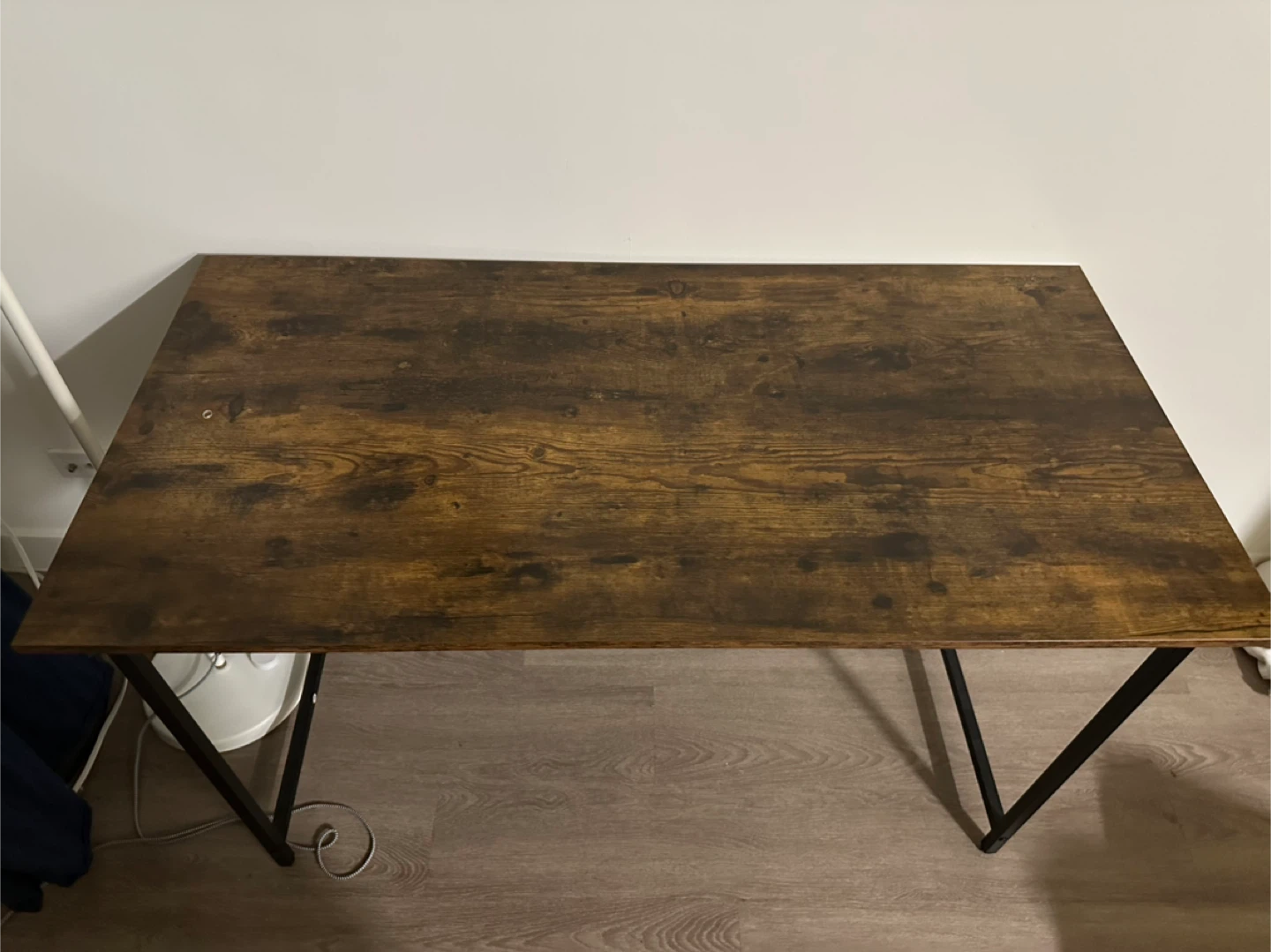 Rustic Brown Desk - 47 x 20 Inches - photo 2