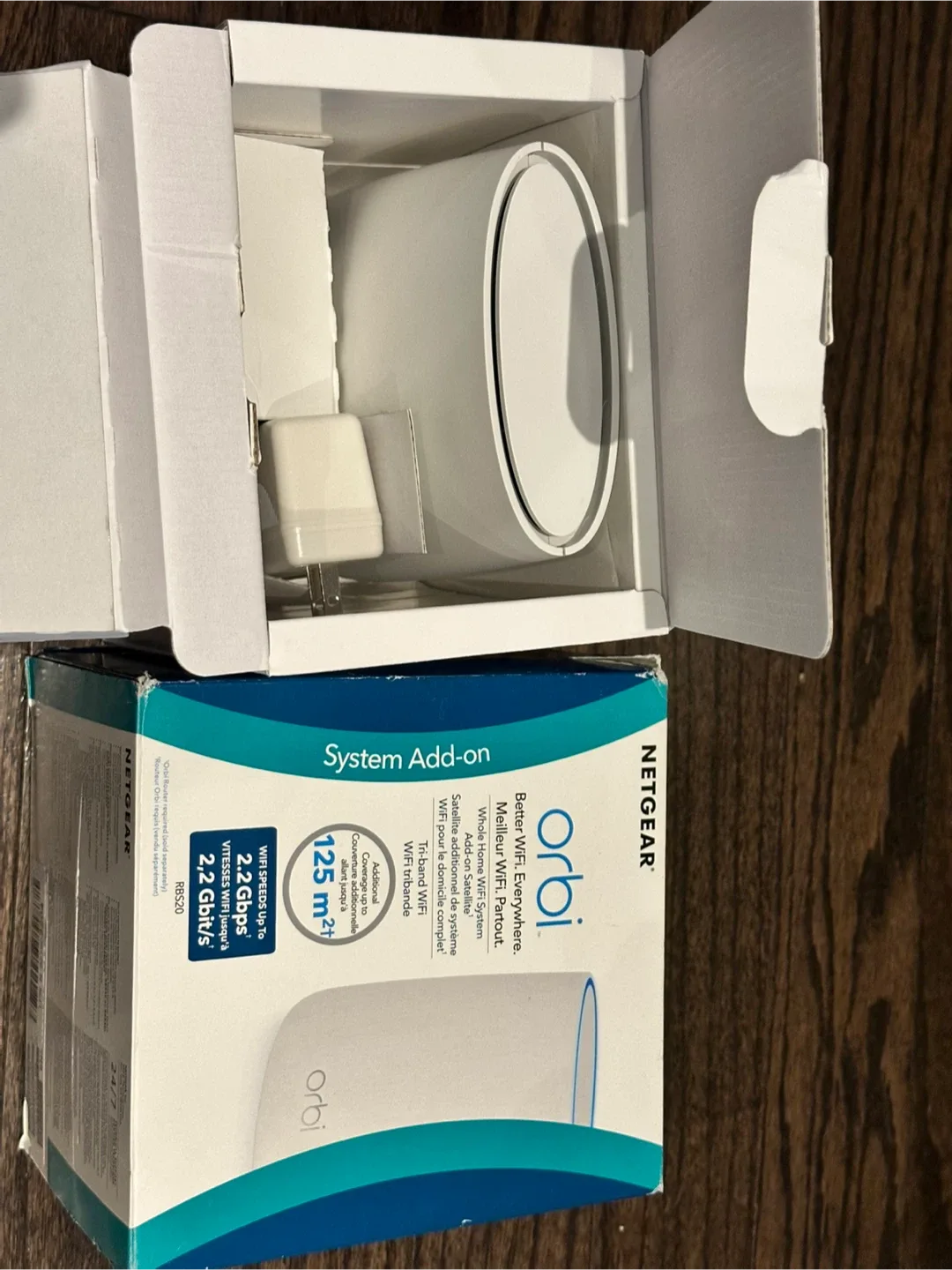Netgear Orbi RBS20 WiFi System Add-on Satellite - New thumbnail