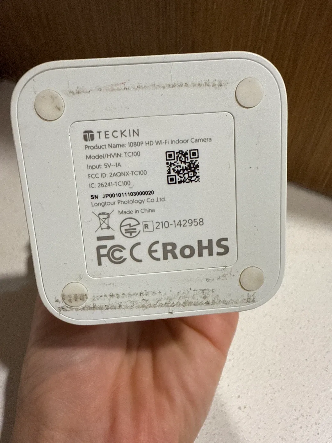 Teckin TC100 1080P HD Indoor Camera image indicator(2)