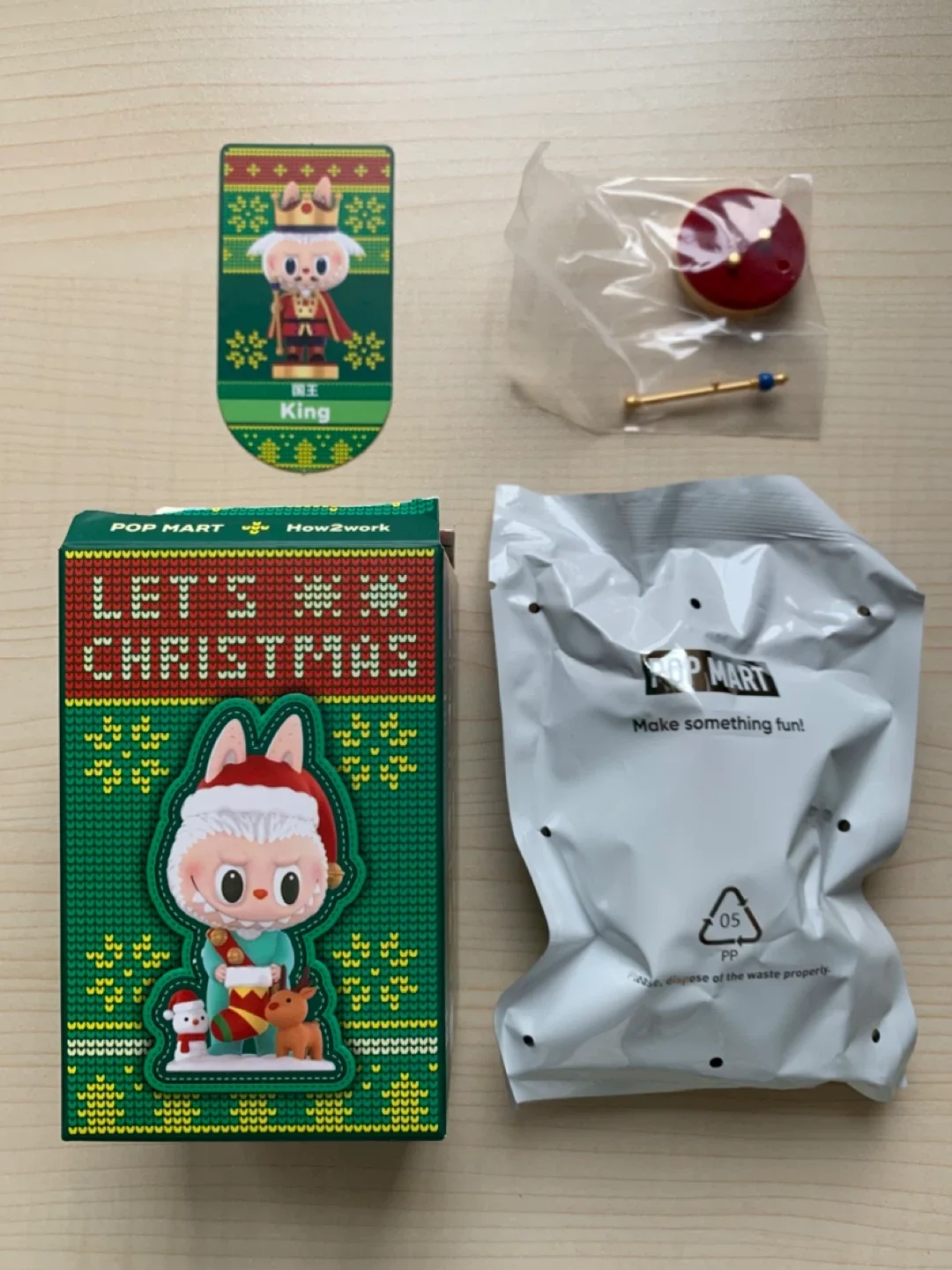Pop Mart Labubu Let’s Christmas Blind Box Figure King thumbnail